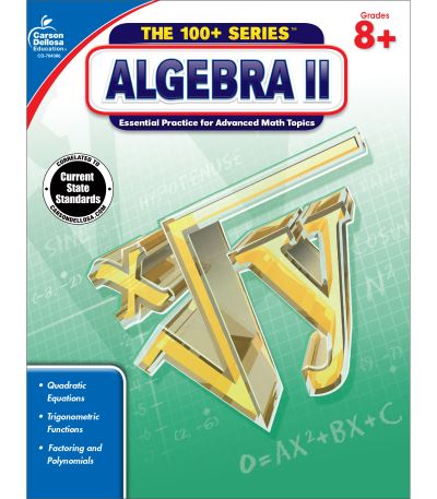 Cover for Carson-dellosa · Algebra Ii, Grades 8 - 10 (Paperback Book) (2014)