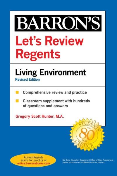 Cover for Gregory Scott Hunter · Let's Review Regents (Book) (2021)