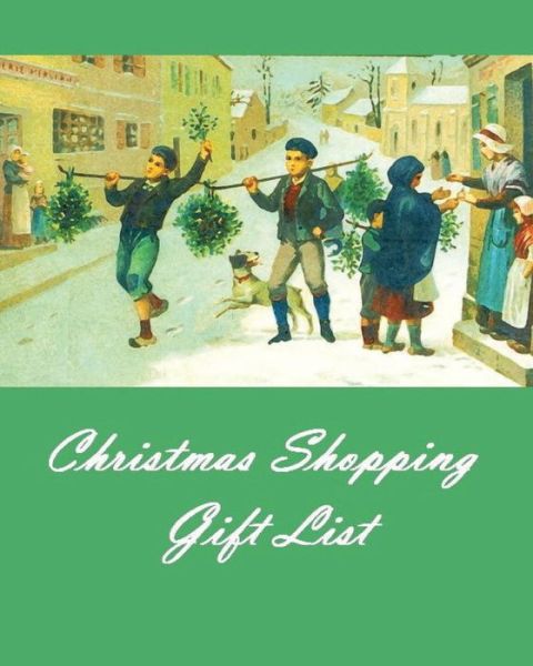 Cover for Anthea Peries · Christmas Shopping Gift List (Taschenbuch) (2016)