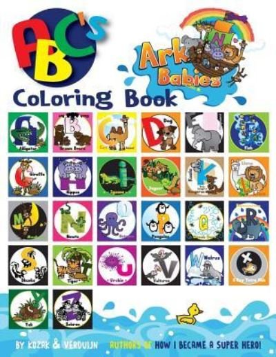 Cover for Ewoud Verduijn · Ark Babies ABC's Coloring Book (Paperback Bog) (2016)