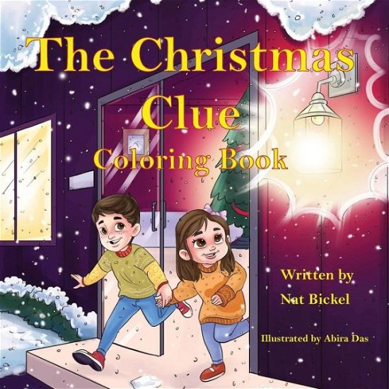 Cover for Nat Bickel · The Christmas Clue Coloring Book (Pocketbok) (2022)