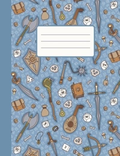 Cover for Mbm Creative Gaming · RPG Quest Composition Notebook (Paperback Bog) (2019)