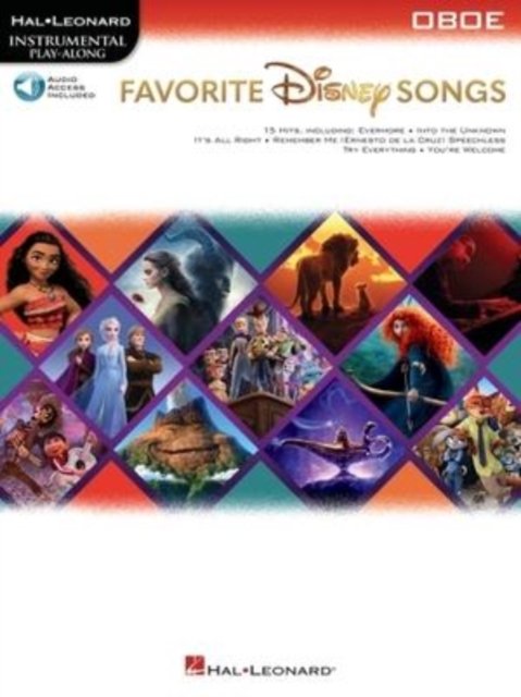 Cover for Hal Leonard Corp · Favorite Disney Songs: Instrumental Play-Along - Oboe (Book) (2022)