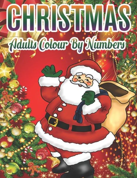 Cover for Rainbow Publishing · Christmas Adults Colour by Numbers (Book) (2019)