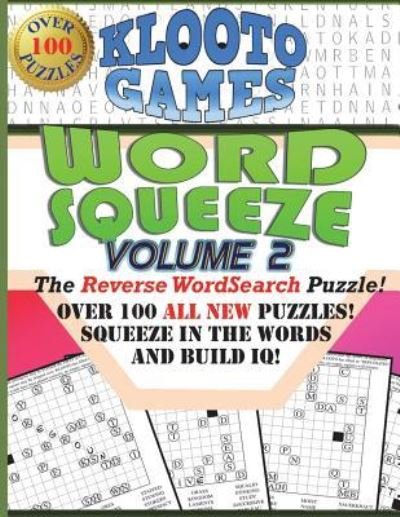 Cover for Klooto Games · Klooto Games Word Squeeze (Paperback Book) (2018)
