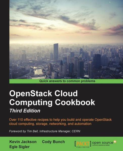 Cover for Kevin Jackson · OpenStack Cloud Computing Cookbook - Third Edition (Paperback Book) [3 Revised edition] (2015)