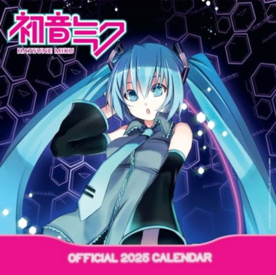 Official Hatsune Miku Square Calendar 2025 -  - Gadżety - Danilo Promotions Limited - 9781835270783 - 1 września 2024