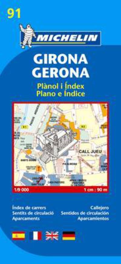 Michelin City Plans: Girono Gerona - Michelin - Kirjat - Michelin - 9782067140783 - keskiviikko 31. joulukuuta 2008
