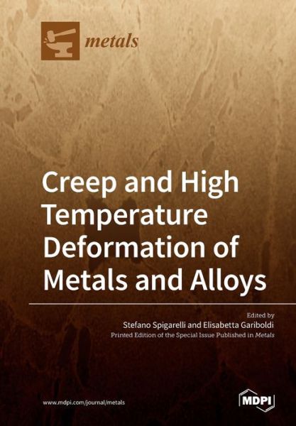 Cover for Stefano Spigarelli · Creep and High Temperature Deformation of Metals and Alloys (Paperback Book) (2019)