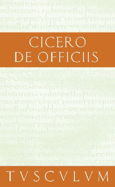 Cover for Cicero · De officiis.Vom pflichtgem.Hande (Book) (2011)