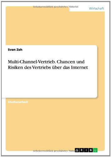 Cover for Zeh · Multi-Channel-Vertrieb. Chancen und (Book) [German edition] (2010)