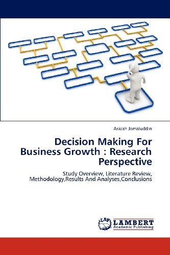 Cover for Askiah Jamaluddin · Decision Making for Business Growth : Research Perspective: Study Overview, Literature Review, Methodology,results and Analyses,conclusions (Paperback Bog) (2012)