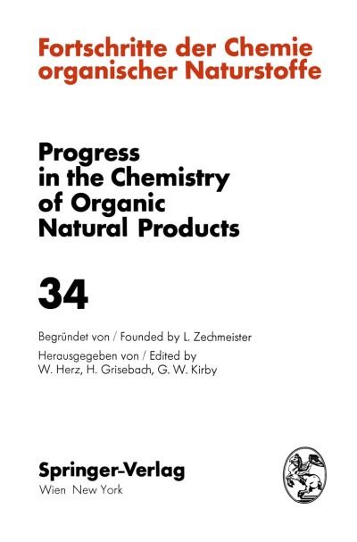 Cover for A J Aasen · Fortschritte der Chemie Organischer Naturstoffe / Progress in the Chemistry of Organic Natural Products (Pocketbok) [Softcover reprint of the original 1st ed. 1977 edition] (2012)