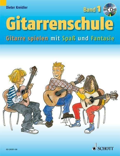 Cover for Dieter Kreidler · Gitarrenschule Band 1 (Pamphlet) (2009)