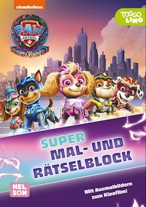 Cover for Paw Patrol · Mighty Movie: Malblock (Bog)