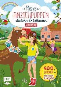 Cover for Meine Anziehpuppen · Meine Anziehpuppen - stickern &amp; träumen (Book)