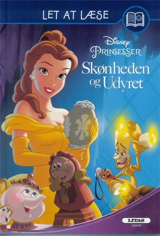 Cover for Disney · Let at læse: Skønheden og udyret (Bound Book) [1st edition] (2017)