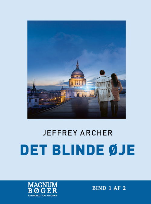 Cover for Jeffrey Archer · Det blinde øje (Storskrift) (Indbundet Bog) [3. udgave] (2022)