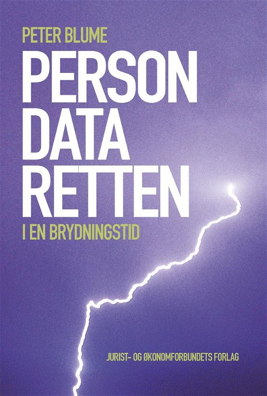 Cover for Peter Blume · Persondataretten (Hæftet bog) [1. udgave] (2014)