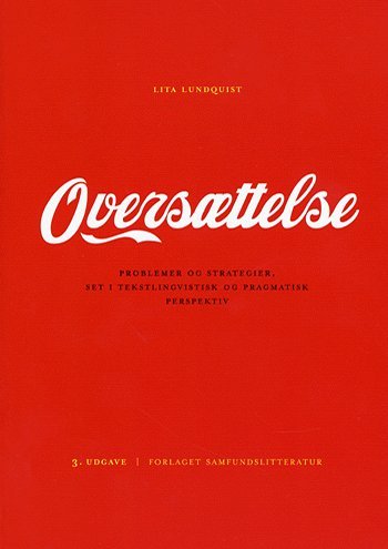 Cover for Lita Lundquist · Oversættelse (Sewn Spine Book) [3.º edición] (2005)