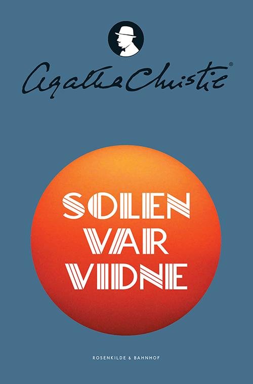 Cover for Agatha Christie · En Hercule Poirot-krimi: Solen var vidne (Sewn Spine Book) [1st edition] (2014)