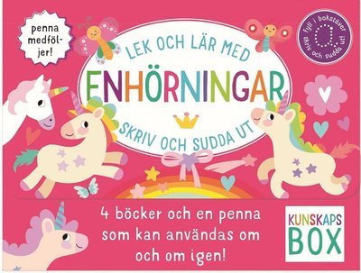 Cover for Lek och Lär med Enhörningar (Kartonbuch) (2019)