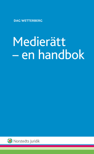 Cover for Dag Wetterberg · Medierätt : en handbok (Paperback Book) (2014)