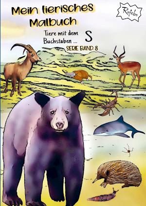 Cover for Rufebo · Mein tierisches Malbuch (Pocketbok) (2021)