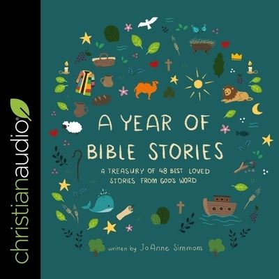 Cover for Joanne Simmons · A Year of Bible Stories Lib/E (CD) (2020)