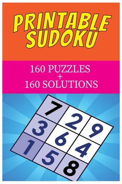 Printable Sudoku - Buzz Pro - Books - Independently Published - 9798557127783 - November 1, 2020