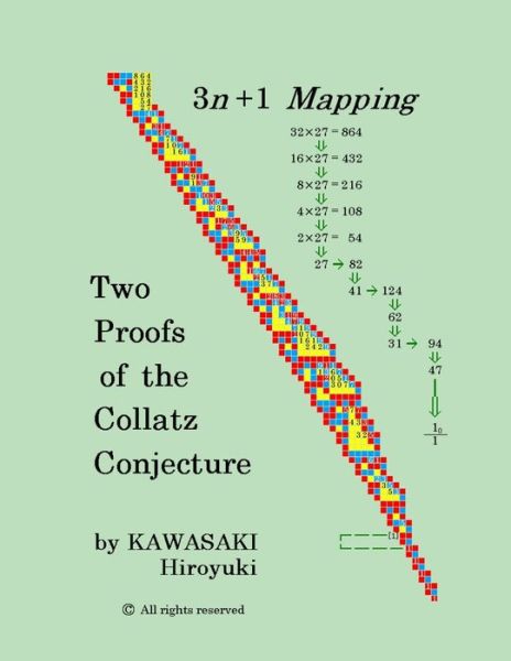 Cover for Kawasaki Hiroyuki ?? ?? · Two Proofs of the Collatz Conjecture (Paperback Book) (2021)