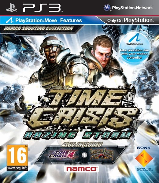 Cover for Sony Computer Entertainment · Time Crisis: Razing Storm (PS3) (2010)