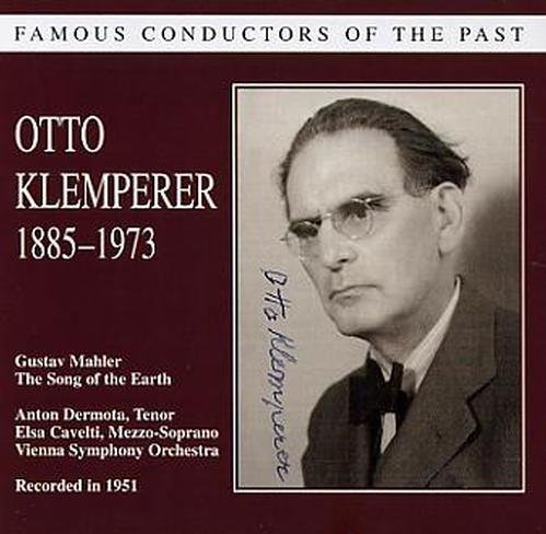 Cover for Mahler / Dermota / Cavelti / Vso / Klemperer · Famous Conductors of the Past (CD) (2006)