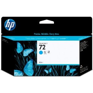 Cover for Hp C9371a · C9371a No.72 130ml Cyan Ink (MERCH) (2010)