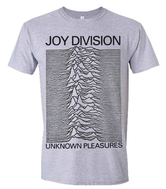 Joy Division · Unknown Pleasures (Grey) (T-shirt) [size S] [Grey edition] (2016)