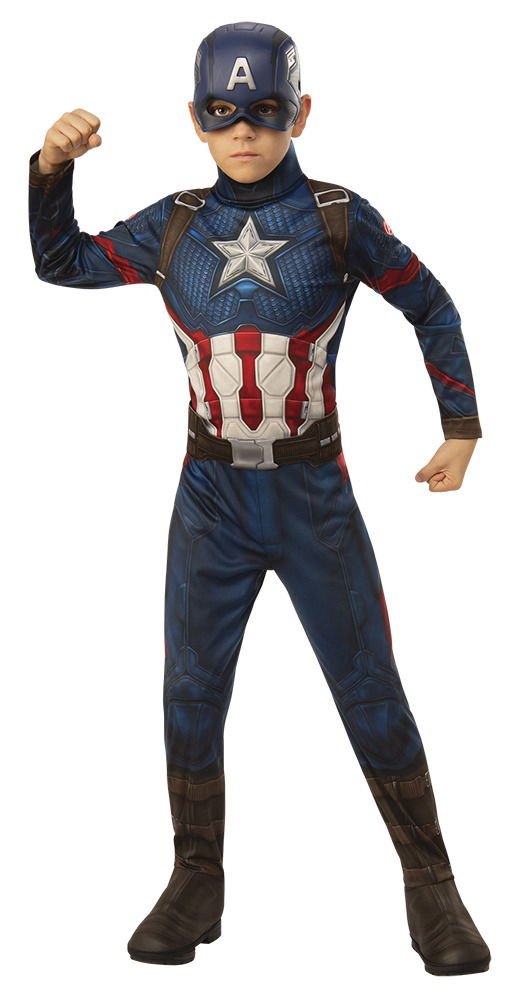 Cover for Rubies · Costume - Captain America (140 Cm) (Toys)