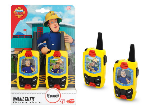 Brandmand Sam Walkie Talkie 2stk, distance 250m - Tysk version - Dickie - Gadżety - Dickie Spielzeug - 4006333051784 - 1 października 2019