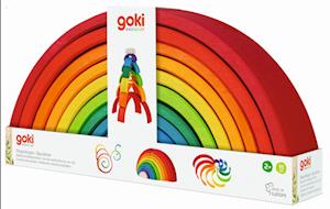 Cover for Goki · Rainbow building blocks (Lelut)