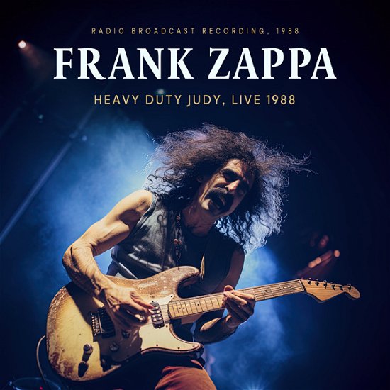 Cover for Frank Zappa · Heavy Duty Judy / Live 1988 (Blue Vinyl) (LP) (2023)