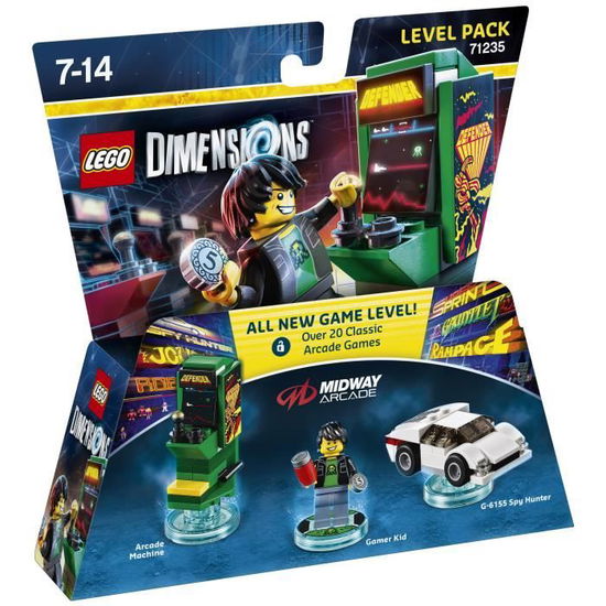 Cover for Warner Brothers · Lego Dimensions: Level Pack - Midway Retro Gamer (DELETED LINE) (Toys)