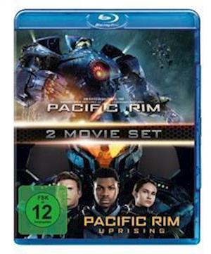 Cover for Charlie Hunnam,marsha Warfield,rinko Kikuchi · Pacific Rim &amp; Pacific Rim: Uprising (Blu-Ray) (2021)