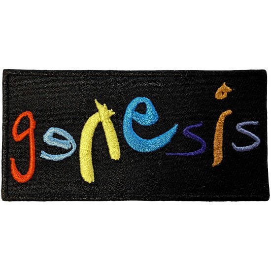 Genesis Standard Woven Patch: Logo - Genesis - Mercancía -  - 5056561098784 - 
