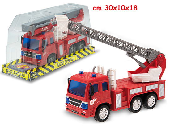 Mr. Boy - Camion Antincendio 2 Modelli Ruota Libera - Mr. Boy - Merchandise -  - 8017967656784 - 