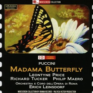 Cover for Puccini / Price / Tucker / Leinsdor · Madama Butterfly (CD) (2012)