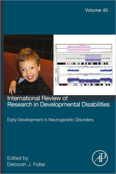 Cover for Fidler · Early Development in Neurogenetic Disorders - International Review of Research in Developmental Disabilities (Hardcover Book) (2011)