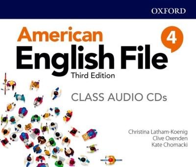Cover for N/a · American English File Level 4 Class Audio CDs (CD) (2020)