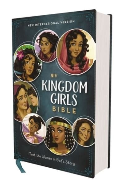 Cover for Syswerda Jean E. Syswerda · NIV, Kingdom Girls Bible, Full Color, Hardcover, Teal, Comfort Print: Meet the Women in God's Story (Hardcover bog) (2024)
