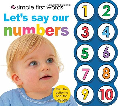 Cover for Roger Priddy · Simple First Words Let's Say Our Numbers - Simple First Words (Board book) [First edition] (2012)