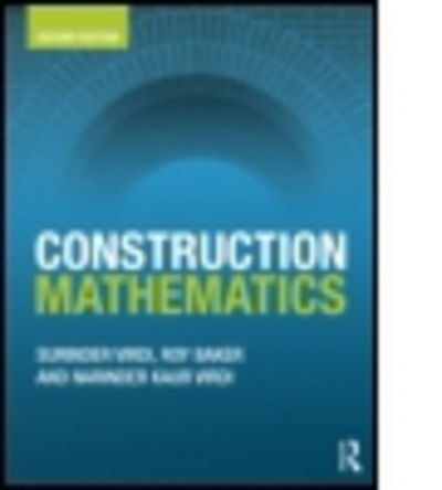 Cover for Virdi, Surinder (South and City College Birmingham, UK) · Construction Mathematics (Paperback Book) (2014)