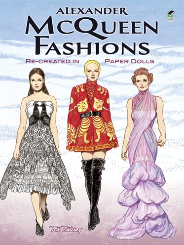 Cover for Tom Tierney · Alexander Mcqueen Paper Dolls - Dover Paper Dolls (MERCH) [Green edition] (2011)